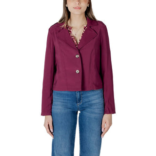 Purple Viscose Coat