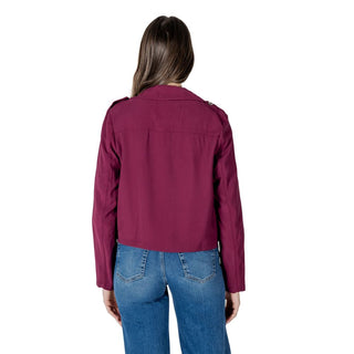 Purple Viscose Coat