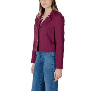 Purple Viscose Coat