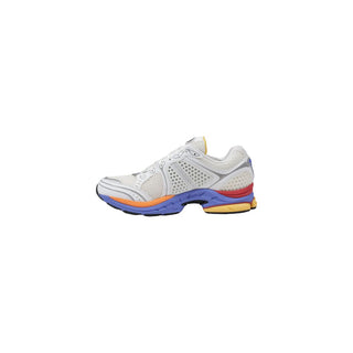 White Synthetic Athletic Sneakers