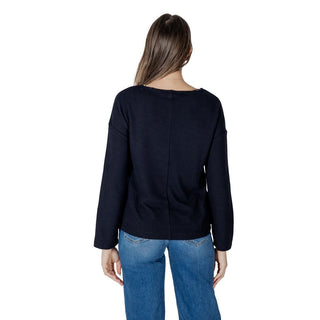 Blaues Polyester-Sweatshirt