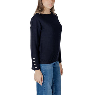 Blaues Polyester-Sweatshirt