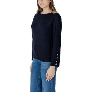 Blaues Polyester-Sweatshirt