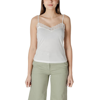 Weiße Modal-Tanktops