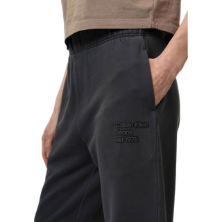 Graue Jogginghose aus Baumwolle (Trainingshose)
