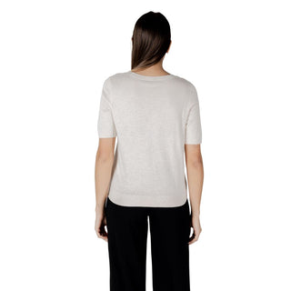 Beige Viscose Sweatshirt