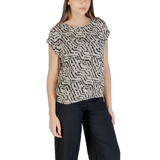 Beige Viskosebluse