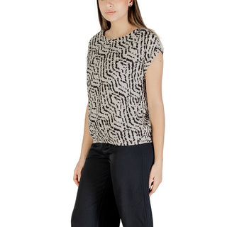 Beige Viskosebluse