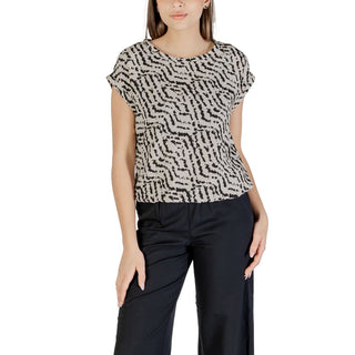 Beige Viskosebluse