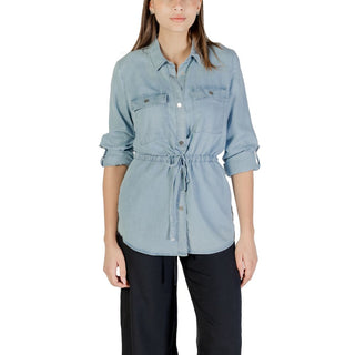 Blusa azul claro de Tencel