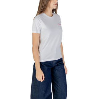 Rosa Baumwoll-T-Shirt