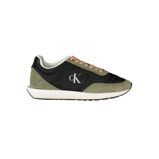 Zapatilla para mujer de poliéster negro