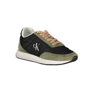 Zapatilla para mujer de poliéster negro