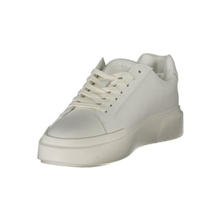 Bianco Polyurethan Damen-Sneaker