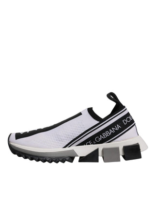 Black White Slip On Sorrento Sneakers Shoes