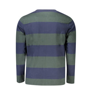 Polo verde de algodón para hombre