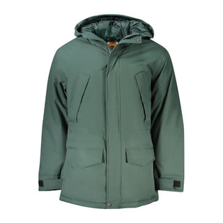 "Verde Polyester Men's Jacket"