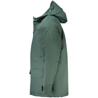 "Verde Polyester Men's Jacket"