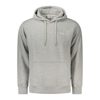 Graues Herren-Sweatshirt aus Baumwolle