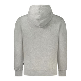 Graues Herren-Sweatshirt aus Baumwolle