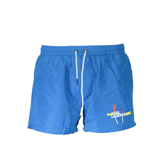 Azzurro Polyester Herren Schwimmboxer