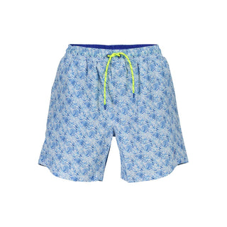 Azzurro Polyester Men's Swim Trunk