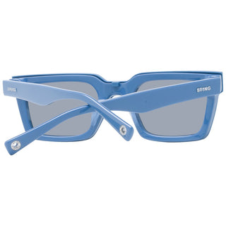 Brille aus blauem Azetat und Kunststoff (Gestell)