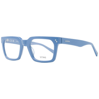 Brille aus blauem Azetat und Kunststoff (Gestell)