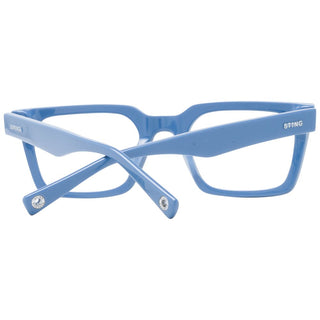Brille aus blauem Azetat und Kunststoff (Gestell)