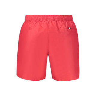 Rote Polyester Herren Schwimm Boxer