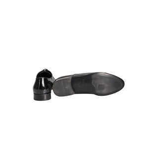 Zapato de hombre de cuero negro