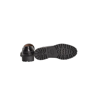 Herren-Loafer aus schwarzem Kalbsleder