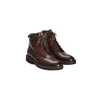 Bota de becerro marrón para hombre