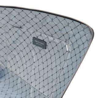 Cartera de cuero negra para hombre