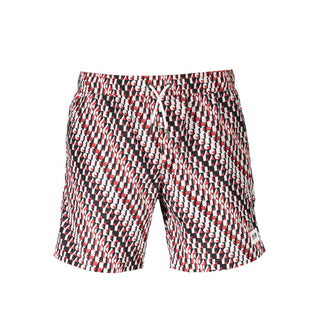 Schwarze Badeshorts für Herren aus Polyester