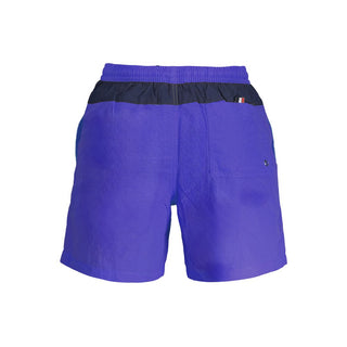 Blauer Polyester Badehose für Herren
