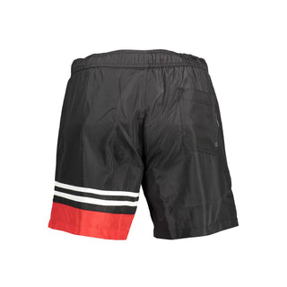 Boxer de Natación Negro de Poliéster para Hombre
