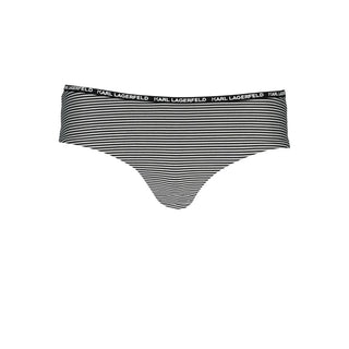 Bóxers de baño de poliamida negros para mujer