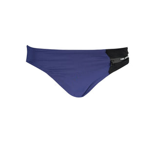 Braguita de baño para mujer en poliamida azul