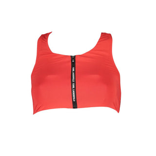 Bañador de mujer de poliamida rojo