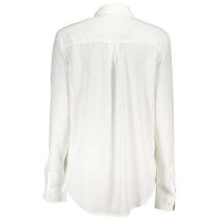Bianco Viscosa Women Shirt
