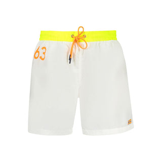 Bóxer de natación para hombre blanco de poliamida