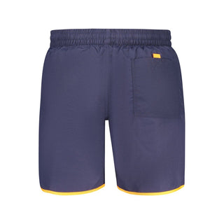 Blu Polyamid Herren Badeshorts