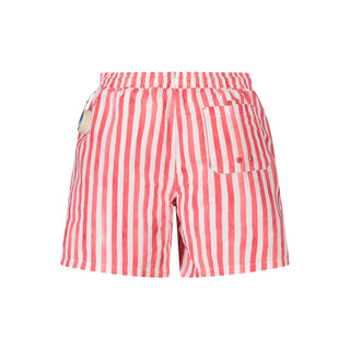 Rote Badehose aus Polyester für Herren