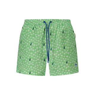 Verde Polyester Herren Badeshorts