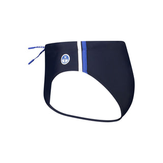 Badehose aus blauem Polyamid für Herren