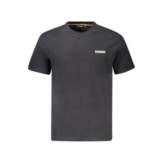 Herren-T-Shirt aus schwarzer Baumwolle