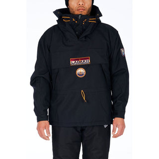 Black Polyester Men's Jacket