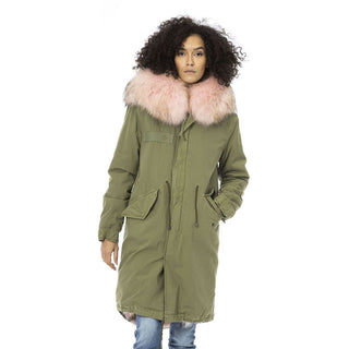 Armee Baumwoll-Parka für Damen