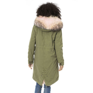Armee Baumwoll-Parka für Damen